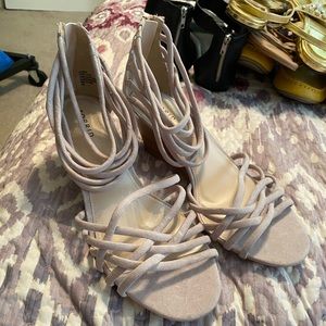 Torrid Size 11W nude wedge